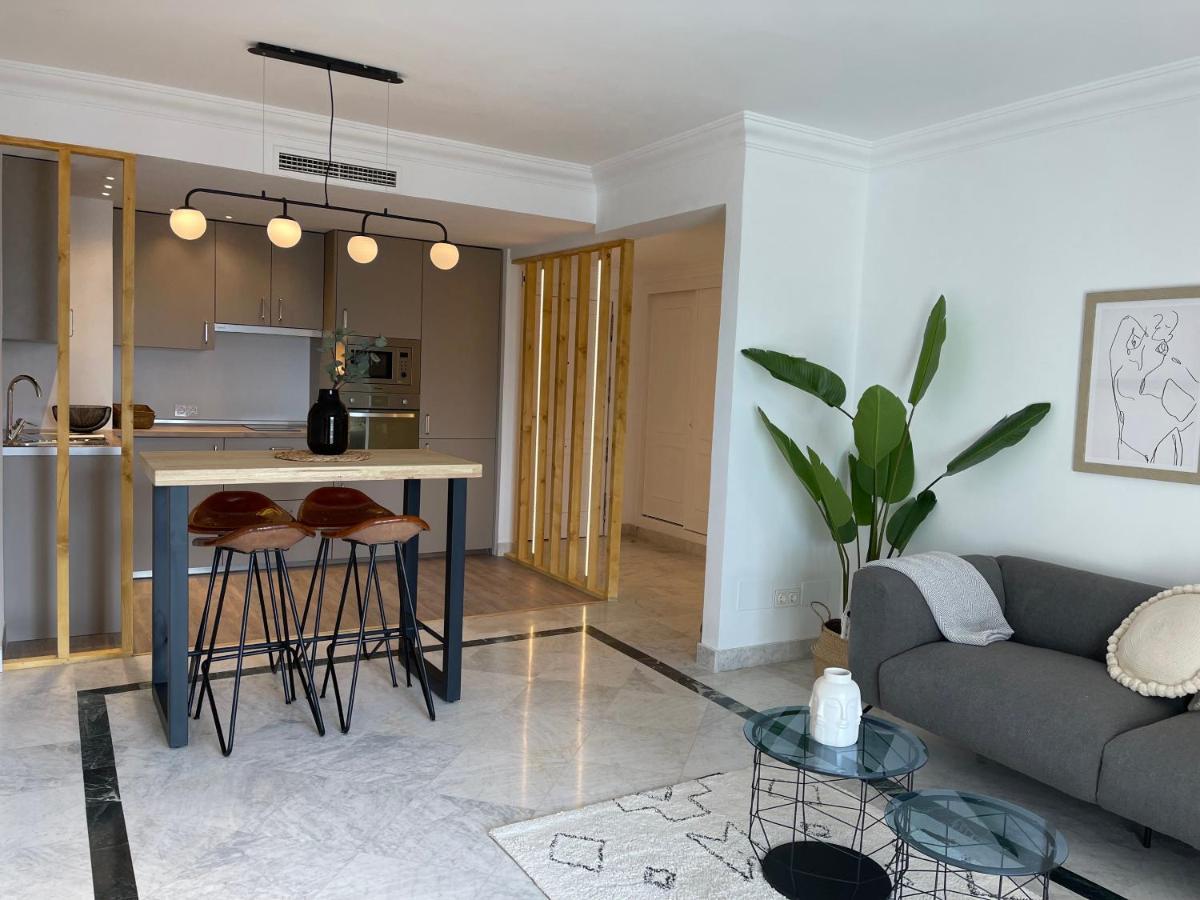 Puerto Banus Beach Moderno Apartamento Marbella Eksteriør billede
